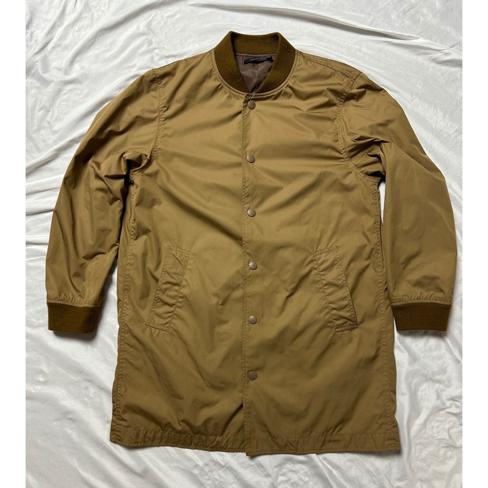 Urban Research Doors Tan Brown Longline Bomber Jacket Coat Size 38
Lightweight